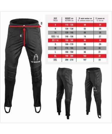 HO Soccer Long Goalkeeper Pants - Unisex Adult Black - Perfect for International Shipping - Buy Online on GoSupps.com