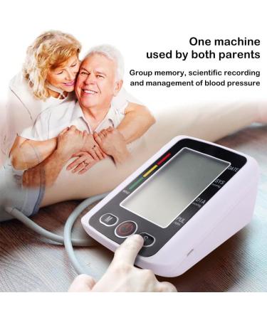 Buy Fully Automatic Upper Arm Blood Pressure Monitor - Home Use Large Cuff 2x99 Memory Easy to Use - International Shipping Available - Buy Online on GoSupps.com