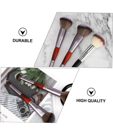 Outanaya 3pcs Double-ended Makeup Brush Eyeshadow Brush Double Head Brush Foundation Artificial Fiber - Buy Online on GoSupps.com