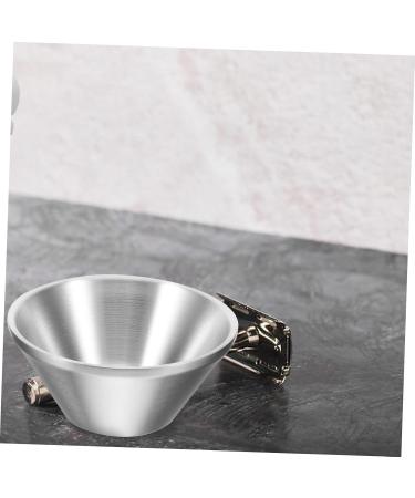 Minkissy Stainless Steel Razor Shell Bowl - Durable Shaving Tool for Men | Rust-Free Shaving Soap Holder & Foam Bear Delivery - Buy Online on GoSupps.com