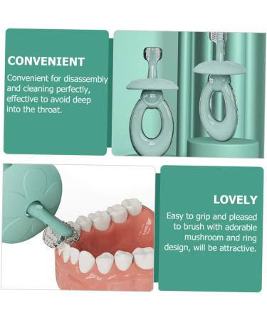 Hapinary Three-Sided Toddler Toothbrush | Effective Cleaning for Kids | Baby & Children's Toothbrushes - Buy Online on GoSupps.com