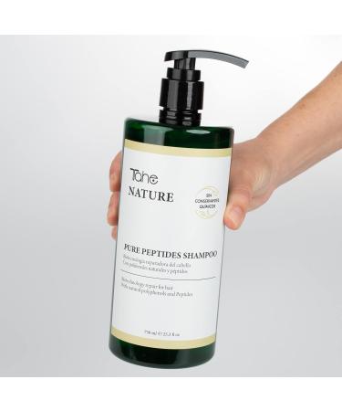  Tahe Tahe Nature Pure Peptides Sulfate-Free Shampoo with Hair Repair Biotechnology 750 ml - Buy Online on GoSupps.com