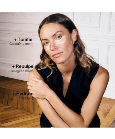 DAY+ | Hydra-Collagen Eye Patches | Fresh & toned look | Hydrates the eye contour Smoothes & Plumps | Marine Collagen White Tea | 98.9% natural ingredients | Pack of 6 pairs - Buy Online on GoSupps.com