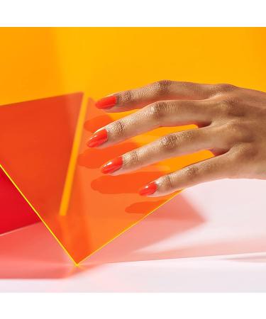 Color Street High Voltage Nail Strips (Neon Orange) - FMN011 - Bold Neon Red/Orange Design - Buy Online on GoSupps.com