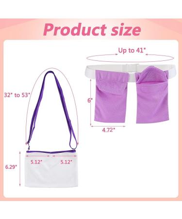 Mastectomy Drain Holder – Adjustable Shower Bag & Drain Pouch for Breast Surgery Recovery | Tummy Tuck & Augmentation Care Kit - Buy Online on GoSupps.com