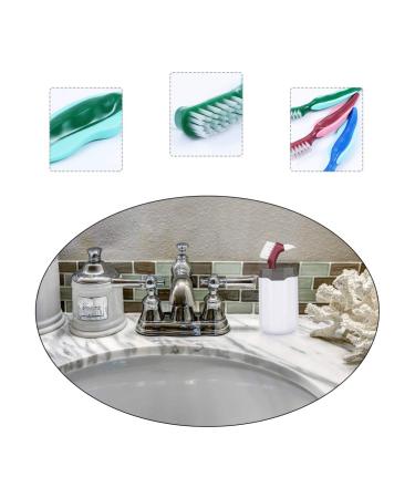 Portable Double-Sided Tool Cleaner Brush for False Teeth - 3pcs Set | Effective Cleaning for Dentures - Buy Online on GoSupps.com
