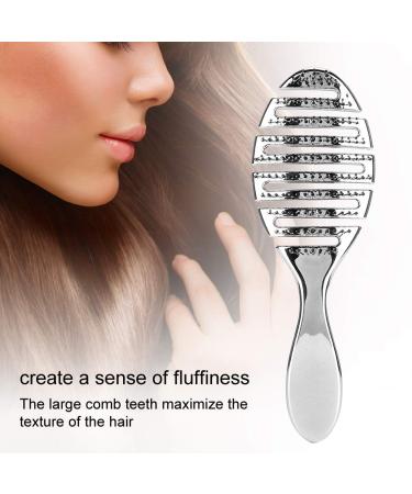Portable Easy Operation Headcomb for Hairdressing - Silver/Gold - Buy Online on GoSupps.com