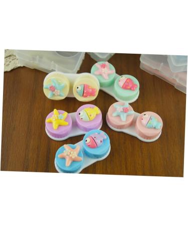 Buy Solustre Portable Cartoon Contact Lens Container - Stylish & Practical Lens Storage Case for Travel - Buy Online on GoSupps.com
