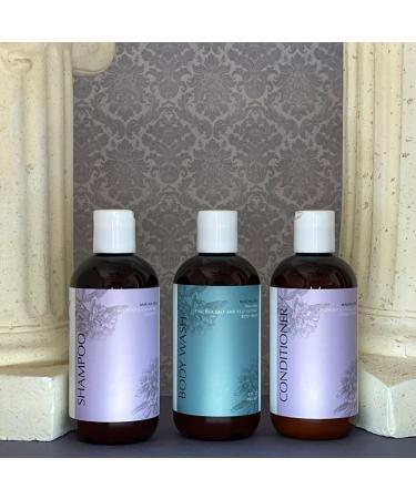 Sulfate Free Lavender & Chamomile Shampoo - Paraben Free Cruelty Free Vegan - 8oz - Buy Online on GoSupps.com