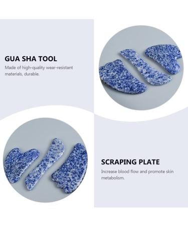 Buy Healifty Jade Scraping Tablets & Gua Sha Facial Tool - Natural Massage Comb for Skin & Body - International Shipping Available - Buy Online on GoSupps.com