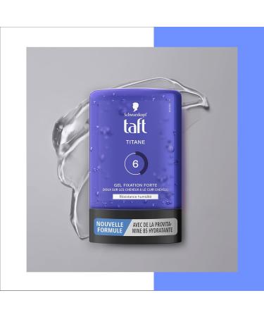 Schwarzkopf - Taft - Gel Tube Styling - Titanium Gel - Humidity Resistance - Strong Hold - Gentle on Hair - Long Lasting Hold - No Sticky Effect - Provitamin B5 Formula - 300 ml - Buy Online on GoSupps.com