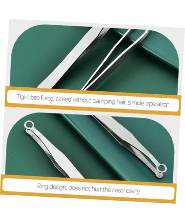 Ipetboom 5 Sets Round Nose Hair Clip & Beard Trimmer - Precision Grooming Supplies for Men - Stainless Steel Nose Hair & Hair Clipping Tools - Buy Online on GoSupps.com