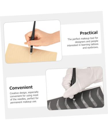 WOONEKY Household Tools Holder Pen Needles Eyebrow Needle Makeup Pens Manual Microblading Professional Tool Microblade - Buy Online on GoSupps.com