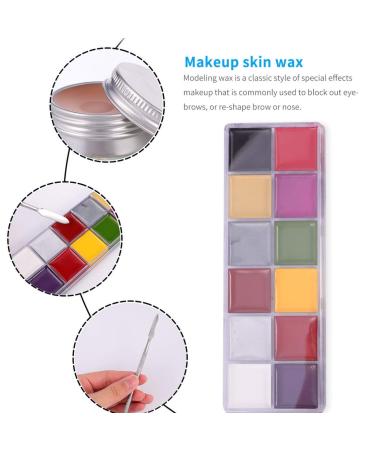 Lurrose 4pcs Colorful Face Painting Wax Set - Special Effects Makeup for Halloween & Creative Looks - International Shipping Available - Buy Online on GoSupps.com
