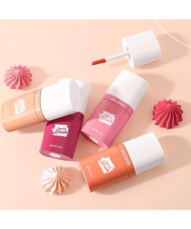 Long-Wearing Dewy Finish Liquid Cream Blush Stick for Cheeks - Natural-Looking & Breathable Formula - Advanced Makeup (02 Flamingo) - Buy Online on GoSupps.com