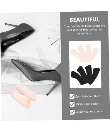 Mobestech 32 Pairs Heel Stickers - Black Foot Protectors & High Heel Cushions | Comfortable Shoe Heel Pads & Inserts for Women - Buy Online on GoSupps.com