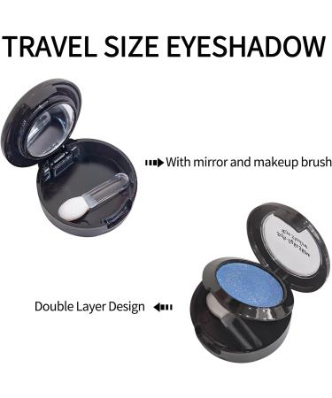  Erinde Erinde purple glitter eyeshadow palette matte glitter eyeshadow palette waterproof eyeshadow palette pressed powder and long lasting eye makeup with applicator - Buy Online on GoSupps.com