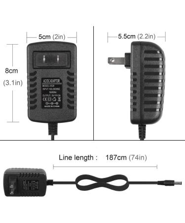 Graco Swing Replacement Power Cord - Compatible with Simple Sway, Glider LX, Elite Premier, Petite LX, DuetConnect LX, DuetSoothe, DuoGlider, Duet Sweetpeace, Sweet Snuggle - 5V Charger - Buy Online on GoSupps.com