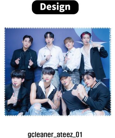 K-Star Glasses Cleaner - ATEEZ 01 | Premium Lens Care for ATEEZ Fans | International Shipping Available - Buy Online on GoSupps.com