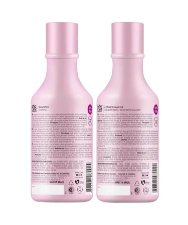 INOAR POS Progress Shampoo & Conditioner Kit - Vegan Keratin Treatment for Strong Soft & Smooth Hair - Anti-Frizz Hair Repair for Men & Women (8.45 oz - Buy Online on GoSupps.com