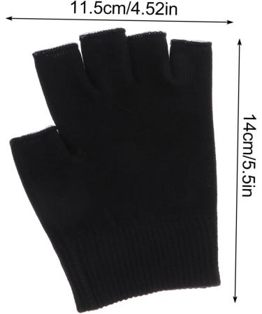 minkissy 2 Pairs Half Finger Moisturizing Gloves Winter Texting Gloves Moisturizing Repair Gloves Fingerless Gloves Fingerless Moisturizing Gloves Apparel Plant Essential Oil Miss Simple - Buy Online on GoSupps.com