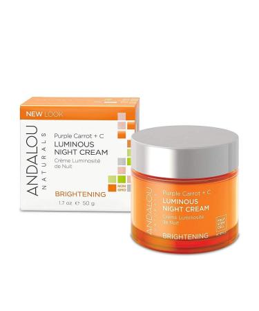 Andalou Naturals Night Crm Prpl Carrot+c