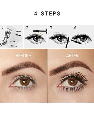 Metal Mascara Hairless Metal Mascara Extra Fine Washable Metal Mascara Long Lasting No Flaking No Clumping (2 Brown + 1 Black) - Buy Online on GoSupps.com