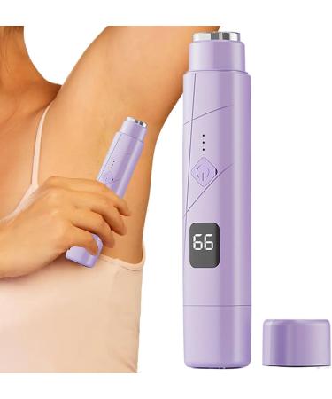 Gupcaqosjw Double Head Shaver for WomenDouble Head Electric Shaver for WomenElectric Body Hair Trimmer Double head body hair trimmer facial hair bikini Purple - Buy Online on GoSupps.com