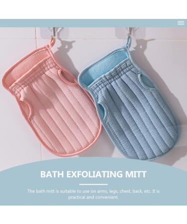 Beaupretty 3pcs Double Sided Bath Towel Mittens & Scrub Gloves - Premium Body Scrub & Spa Experience for Adults & Kids - Buy Online on GoSupps.com