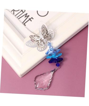 Zerodeko 1pc Sun Visor for Car Crystal Window Chimes Car Sun Visor Ceiling Lamp Crystal Pendant Lute Petal - Buy Online on GoSupps.com