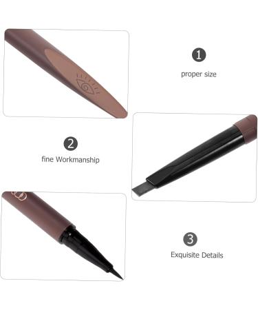 Beatifufu 2 1 Liquid Pencil Liner Eye Lasting in Waterproof Brow Long Eyebrow Eyeliner - Buy Online on GoSupps.com