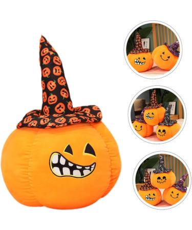 BESTonZON Pumpkin Pillow Pumpkin Throw Fluffy Pumpkin Cute Sofa Pumpkin Shaped Lovely Pumpkin Cute Plush Halloween Stuffed Pumpkin Decorations Elastic Fleece Child Cartoon As Shown 2 24X15X10CM - Buy Online on GoSupps.com