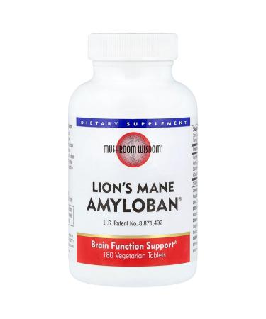 Mushroom Wisdom Amyl Oban 3399 180 Count