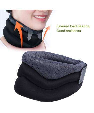 Cervical Neck Support Device - Posture Corrector & Spine Fixation Collar (Gray) | International Shipping Available - Buy Online on GoSupps.com