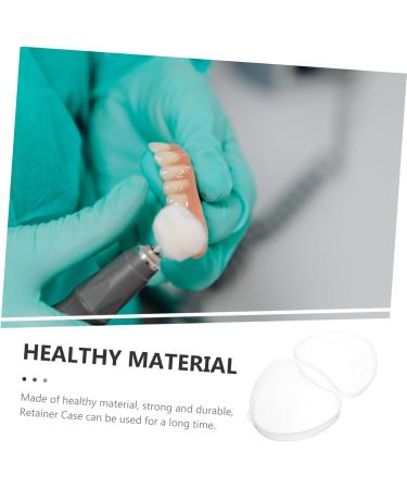 Solustre Storage Box for Prostheses | Artificial Teeth & Retainer Cleaning Case | Plastic Travel Container - Buy Online on GoSupps.com