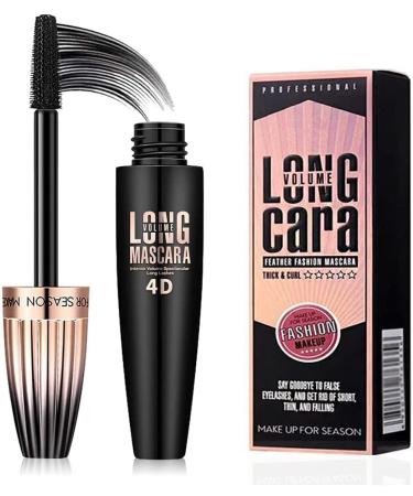 4D mascara mascara volume mascara cream mascara waterproof mascara black wiped mascara durable naturally eye make-up not blooming 1 x 10ml - Buy Online on GoSupps.com