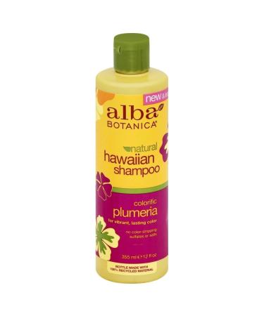 Alba Botanica Hawaiian Shampoo Colorific Plumeria 12 fl oz (355ml)