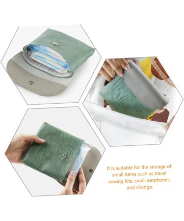 Lurrose 3-Piece Women's Leather Minimalist Wallet Set | Mini Bag & Travel Accessory for Money & Hygiene - Buy Online on GoSupps.com