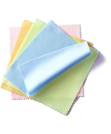 FRCOLOR 100pcs Colored Glasses Cleaning Wipes - Soft Lens Cleaner for Eyeglasses Mobile Phones & Camera Lenses - Assorted Colors 10x10cm - Buy Online on GoSupps.com