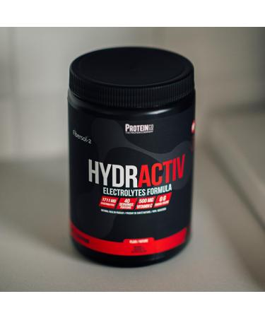 ProteinCo | Hydractiv | 1711mg of Electrolyte Powder | Fibersol-2 & Himalayan Pink Salt | Stevia | Sugar Free (320 g Plain) Plain 320 g - Buy Online on GoSupps.com