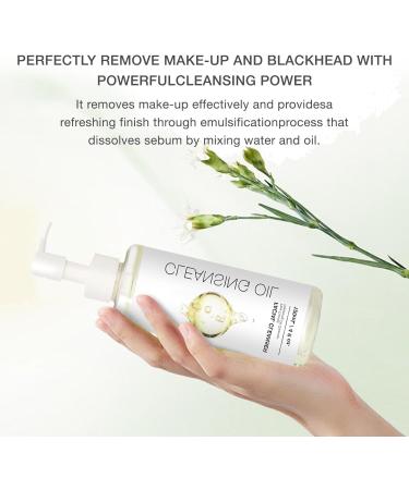 Heartleaf Pore Control Cleansing Oil Plant Makeup Remover Gentle Not Stimulate Make-Up Remover Korean Facial Makeup Cleansing Oil Cleanser Blackhead Cleanser And Makeup Remover (120ML) - Buy Online on GoSupps.com