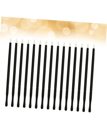 Mikinona 50pcs Eyeliner Brush Thin Angled White Eyeliner Wand Eye Makeup Tools Liquid Eyeliner Disposable 10*0.5cm White - Buy Online on GoSupps.com