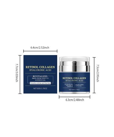 Retinol Face Cream Collagen Neck Cream for Firming and Lifting Anti-Wrinkle and Fine Line Reduction Suitable for Men and Women Instant Facial Lift Wrinkle Cream Renew and Protect Your Skin 1.76oz - Buy Online on GoSupps.com