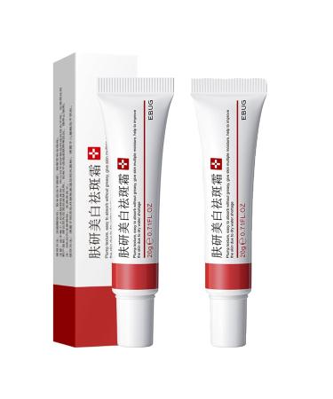 HOBIVA Freckle Whitening Cream, Remove Dark Spots Melasma, Lighten Skin, Freckle Removal Cream for Face Acne, Against Stubborn, 20G/0.71Oz (Freckle Whitening)