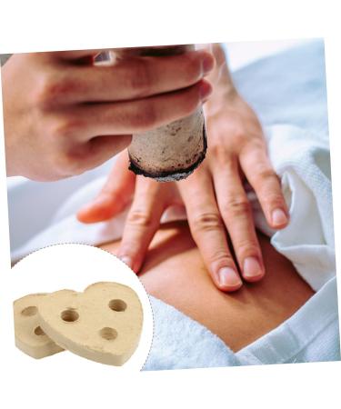 MAGICLULU 30 Pcs Cake Moxa Sticks Chinese Wormwood Cake Pads Chinese Cake Moxibustion Patches Portable Air Conditioners Stickers Rotating Baby Bottle Brush Patch Tool Mini - Buy Online on GoSupps.com