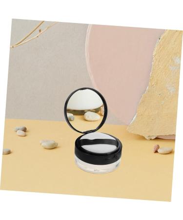 TOVINANNA 4 Pcs Portable Powder Box Crease Reusable Makeup Accessories Cosmetics Powder Case Kit Black Plastic 1 g (Pack of 1) Black Pinkx2pcs - Buy Online on GoSupps.com