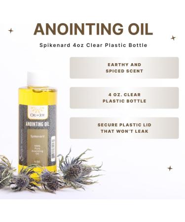 Premium 4oz Spikenard Anointing Oil for Prayer & Worship | Altar Size | Ideal for Personal & Church Use - Buy Online on GoSupps.com