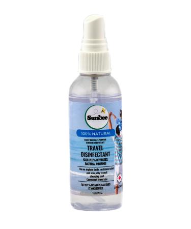 Travel Spray Multipurpose Surface Disinfectant 100% natural