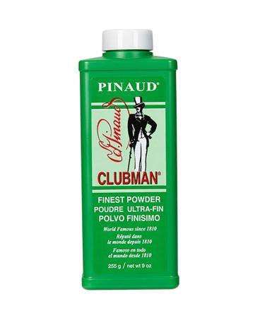 Clubman Pinaud Powder for After Haircut or Shaving, White, 9oz 9 Ounce (Pack of 1)
