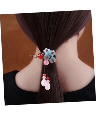minkissy 1pc Vintage Hair Tie Hanfu Hair Accessories Chinese Hair Accessories Decorative Hair Ties Bead Hair Ties Pearl Hair Cosplay Hair Accessorie Agate Hair Rope Lady Hair Bands Headgear - Buy Online on GoSupps.com